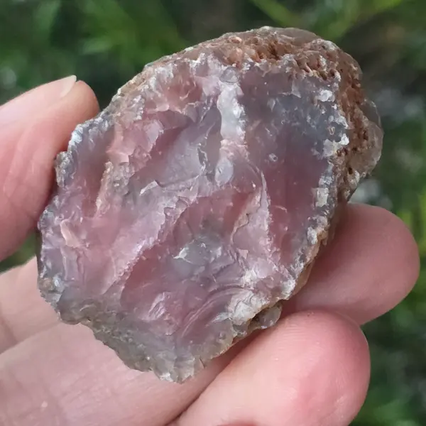 Nodul carneol piatra bruta model 10