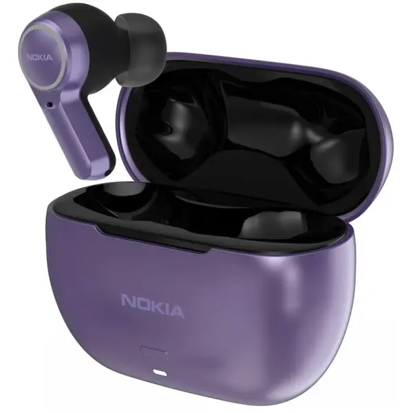 Nokia Casca bluetooth stereo "Clarity Earbuds 2 Plus" ANC, tip In-Ear, TWS-842W Violet
