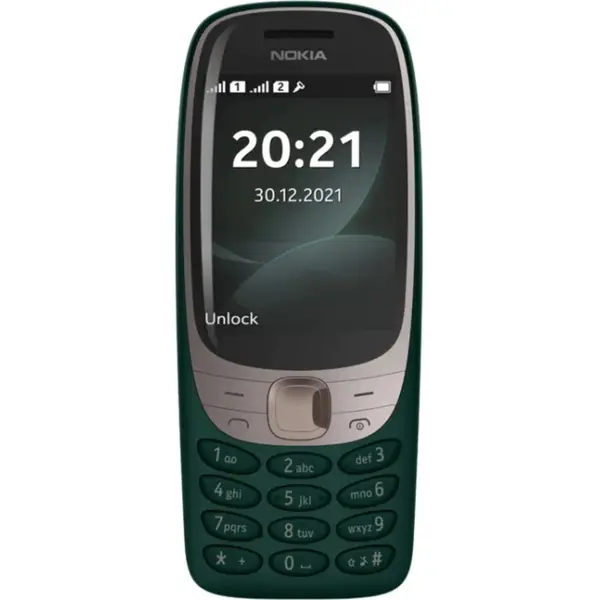 Nokia Telefom mobil Nokia 6310, Dual SIM, 2.8, 2G, Verde
