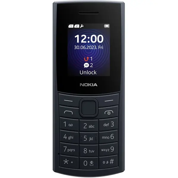 Nokia Telefon mobil Nokia 110, 4G (2024), Dual SIM, Negru