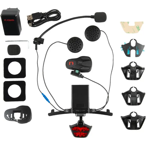NOLAN Sistem de comunicare pentru motocicleta Nolan N-Com B902L R, 1 bucata, Negru