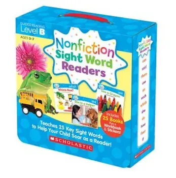 Nonfiction Sight Word Readers Parent Pack Level B: Teaches 25 Key Sight Words to Help Your Child Soar as a Reader!, Paperback/Liza Charlesworth