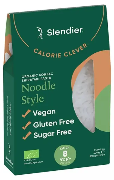 Noodles keto din konjac, bio, 400 g, Slendier
