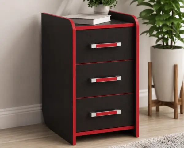 Noptiera Birou PC KL 9.3 Wenge Rosu