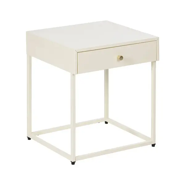 Noptiera GRISEL 43 x 41 x 50 CM - Cream