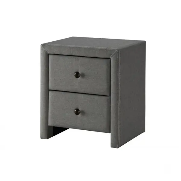 Noptiera Prima2 gri - L 48 x l 41 x h 54 cm