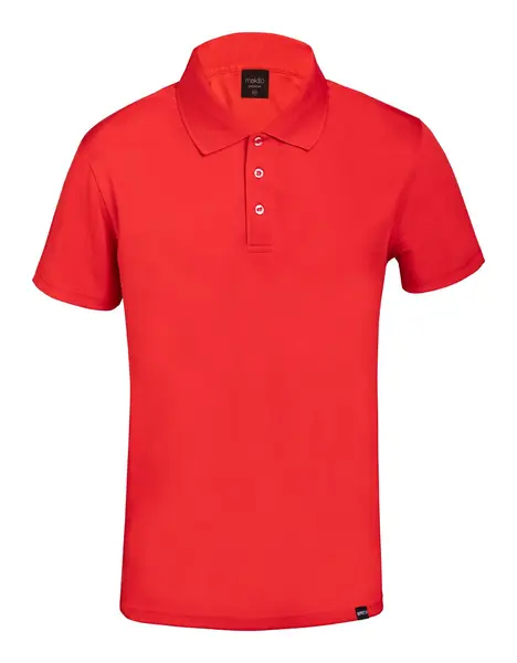 Noran tricou polo RPET - roșu