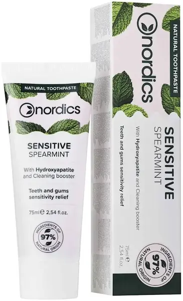 Nordics Pastă naturală remineralizantă Sensitive, 75 ml