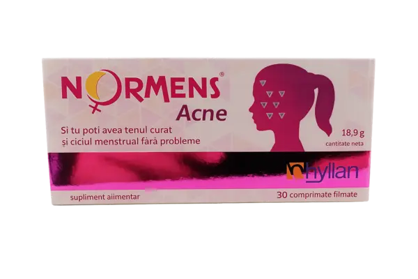 Normens Acne, 30 comprimate, Hyllan Pharma