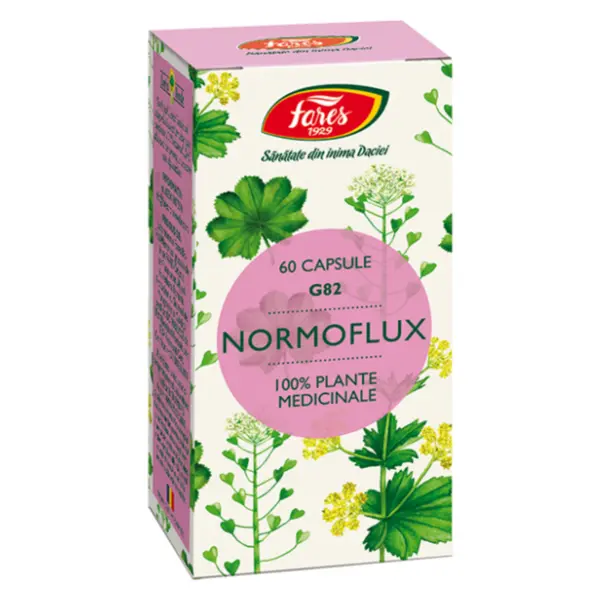 Normoflux G82, 60 capsule, Fares