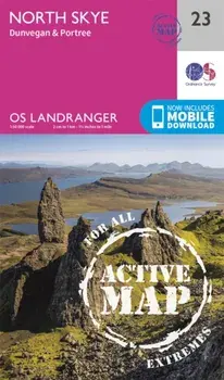 North Skye, Dunvegan & Portree. February 2016 ed, Sheet Map/Ordnance Survey
