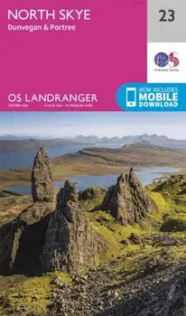 North Skye, Dunvegan & Portree. February 2016 ed, Sheet Map/Ordnance Survey