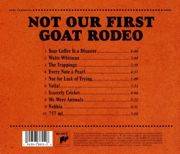 Not Our First Goat Rodeo | Yo-Yo Ma, Stuart Duncan, Edgar Meyer, Chris Thile
