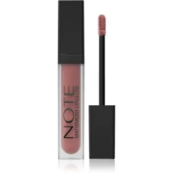 Note Cosmetique Mattemoist Luciu de buze cu textura cremoasa