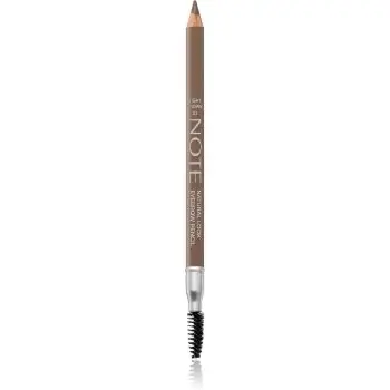 Note Cosmetique Natural Look creion pentru sprancene cu pensula