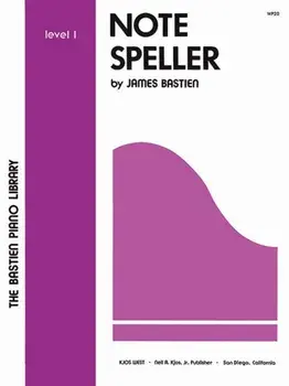 Note Speller Level 1, Sheet Map/James Bastien
