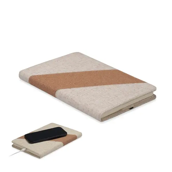 Notebook A5 cu incarcator 15W Notebook A5 cu incarcator 15W