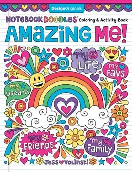 Notebook Doodles Amazing Me: Coloring & Activity Book, Paperback/Jess Volinski