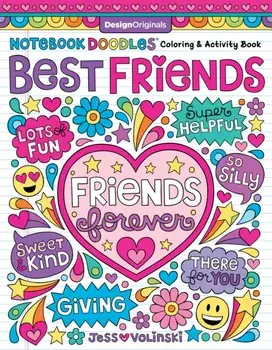 Notebook Doodles Best Friends, Paperback/Jess Volinksi