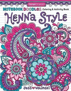 Notebook Doodles Henna Style: Coloring & Activity Book, Paperback/Jess Volinski