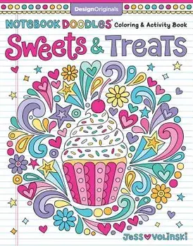 Notebook Doodles Sweets & Treats: Coloring & Activity Book, Paperback/Jess Volinski
