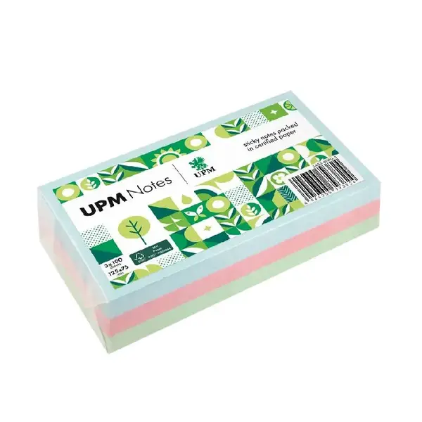 Notes adeziv 125 x 75 100 file X 3 culori pastel Notes adeziv 125 x 75 100 file X 3 culori pastel