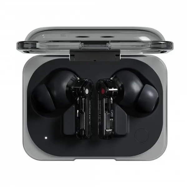 NOTHING Casti True Wireless Nothing Ear (a) B162, Bluetooth, ANC, MultiPoint, Negru