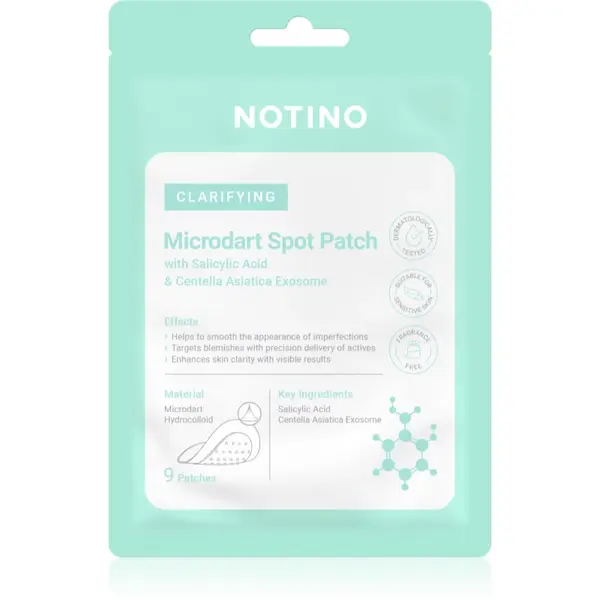 Notino Clarifying Microdart Spot Patch plasturi pentru piele problematică impotriva acneei 9 buc