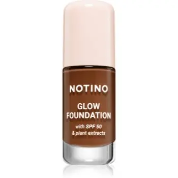 Notino Foundation Glow foundation with SPF 50 & plant extracts make-up pentru luminozitate SPF 50