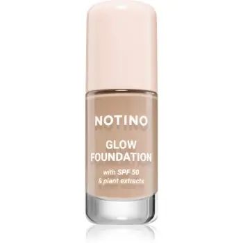 Notino Foundation Glow foundation with SPF 50 & plant extracts make-up pentru luminozitate SPF 50