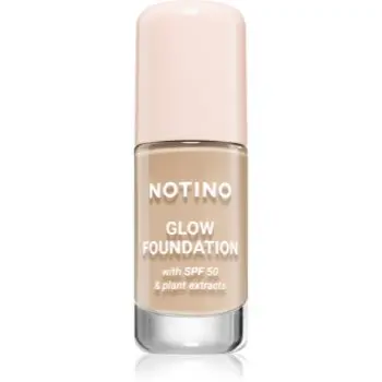 Notino Foundation Glow foundation with SPF 50 & plant extracts make-up pentru luminozitate SPF 50