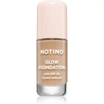 Notino Foundation Glow foundation with SPF 50 & plant extracts make-up pentru luminozitate SPF 50
