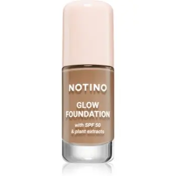 Notino Foundation Glow foundation with SPF 50 & plant extracts make-up pentru luminozitate SPF 50