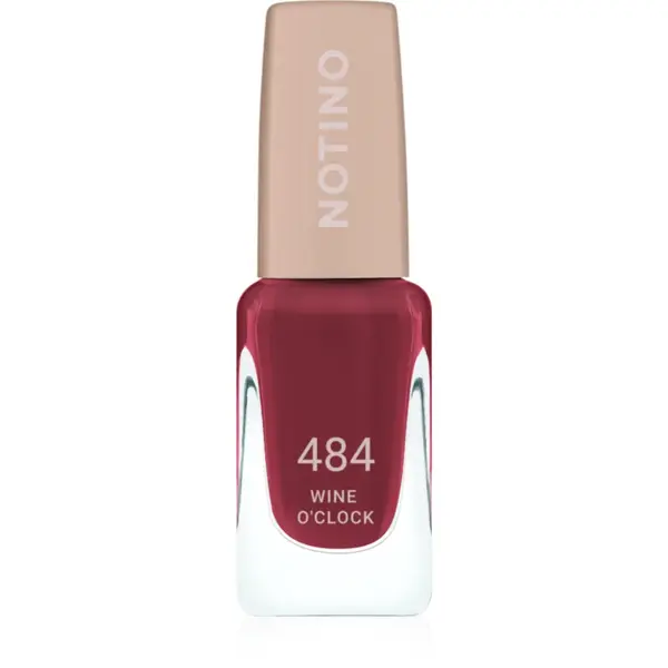 Notino Gel Effect Nail Polish lac de unghii cu efect de gel 484 Wine O'Clock 10 ml