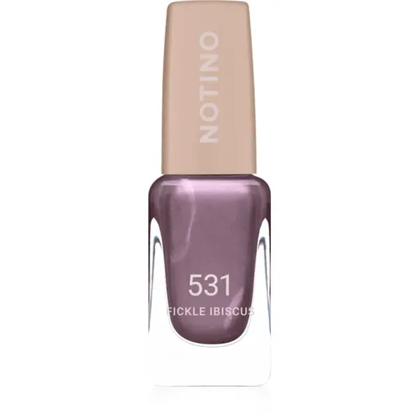 Notino Gel Effect Nail Polish lac de unghii cu efect de gel 531 Fickle Ibiscus 10 ml