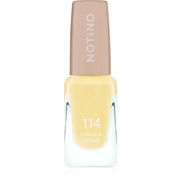 Notino Gel Effect Nail Polish lac de unghii cu efect de gel 114 Vanilla Cream 10 ml