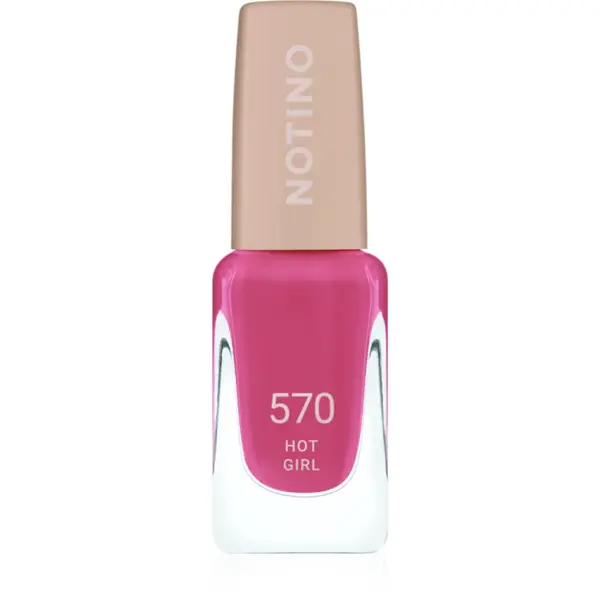 Notino Gel Effect Nail Polish lac de unghii cu efect de gel 570 Hot Girl 10 ml