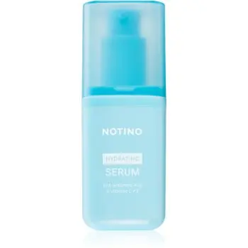 Notino Hydrating Serum with Hyaluronic Acid & Vitamins C + E ser hidratant pentru strălucirea și netezirea pielii