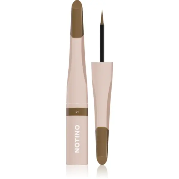 Notino Serum-Infused Lifeproof Eyebrow Liner eyeliner lichid cu ser pentru sprâncene 01 Blonde 2.8 ml