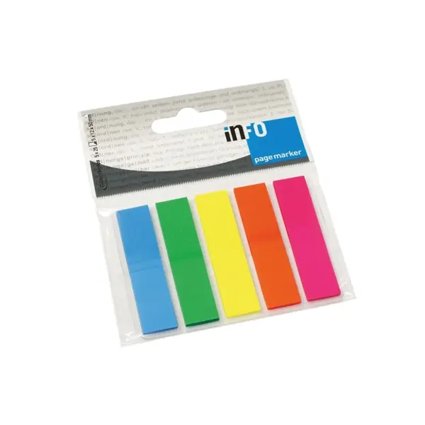 Notite adezive film Info Notes 12 x 44 mm 25 file Notite adezive film Info Notes 12 x 44 mm 25 file