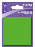Notite Adezive Strigo 75A 75 mm, Verde Neon, 50 File