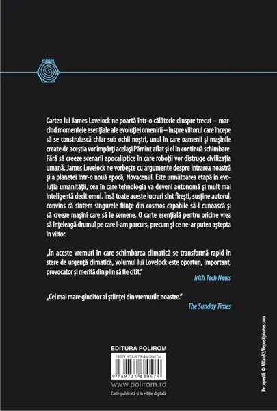 Novacenul. Viitoarea epoca a hiperinteligentei | James Lovelock