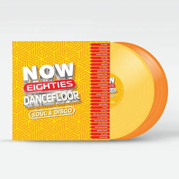 Now Eighties Dancefloor Soul & Disco (Yellow/Orange Vinyl) | Various Artists