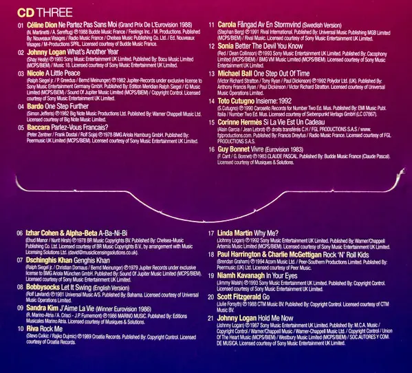 Now That’s What I Call Eurovision Song Contest - Vinyl | Various Artists