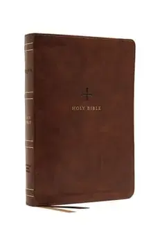 NRSV, Catholic Bible, Thinline Edition, Leathersoft, Brown, Comfort Print. Holy Bible/Catholic Bible Press