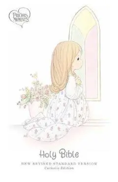 Nrsvce, Precious Moments Bible, Pink, Leathersoft, Comfort Print: Holy Bible - Catholic Bible Press