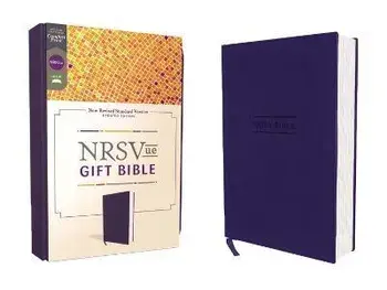 NRSVue, Gift Bible, Leathersoft, Blue, Comfort Print/Zondervan