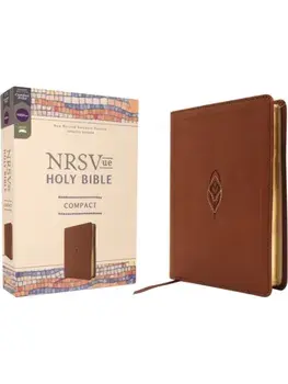 NRSVue, Holy Bible, Compact, Leathersoft, Brown, Comfort Print/Zondervan
