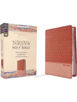NRSVue, Holy Bible, Compact, Leathersoft, Peach, Comfort Print/Zondervan
