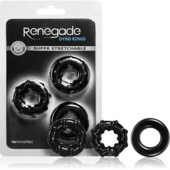 NS Novelties Renegade Dyno set de cercuri pentru penis
